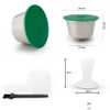 Capsulone Refillable Coffee Capsule Milk Pod fit for Dolce Gusto