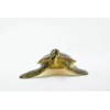 Unbranded Turtle, Hawksbill SeaTurtle, Realistic Toy, Hand Painted 2 1/2"