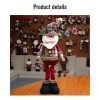 KH Muñecos Navideños Adornos Navidad Santa Claus Reno Mono