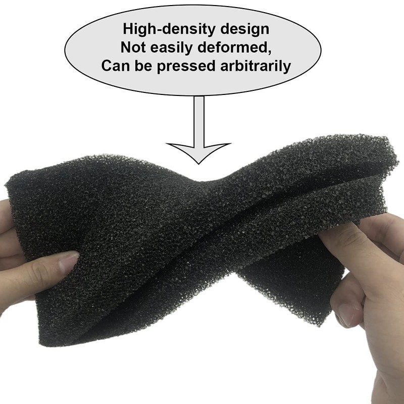 Bilindasly Aquarium Filter Sponge Foam Cut to Fit Biochemical Filter