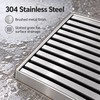 304 Stainless Steel Floor Drain for Balcony Drainage – 10