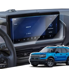 Anti-Glare Matte Screen Protector for 2025 Ford Bronco Sport (Badlands/Big Bend/Free Wheeling/Heritage/Outer Banks),13.2 Inch Infotainment Touchscreen, 9H Tempered Glass 2025 Bronco Sport Accessories