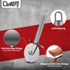 DEVERYONE Pizza Cutter - Premium Pizza Roller Stainless Steel Rustproof,