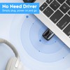 Maxuni Mini Bluetooth 5.4 EDR USB Adapter for PC, Laptop,