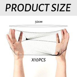 10 Pieces Of Black Invisible Hair Net, Elastic Sleep Hair Net, Dancer Hair Tool, Stage Performance Hair Strap.