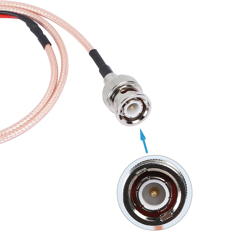 XMSJSIY BNC Male to Dupont Female Test Leads Cable Connector