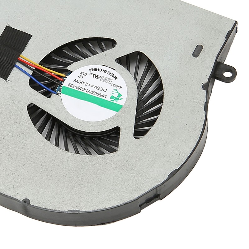 Laptop Cooling Fan Good Heat Dissipation 4 Pin Power Connector