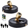 HOFUY 2-Pack Wireless LED Spotlight Rechargeable Picture Lights Indoor, Plant