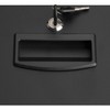 Lorell Standard Lock Mobile File Black 28.35" x 16.54" x