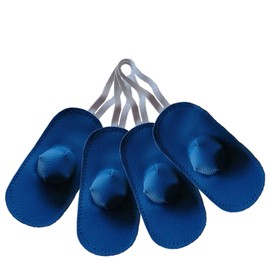 Arilaca Gamefowl Rooster Supplies, Chickens Supplies Poultry Care Supplies Blue Fighting Protection (4 pecs)