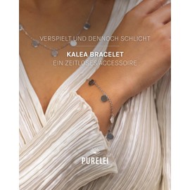 PURELEI® Kalea Bracelet, Stainless Steel, Silver