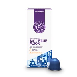 CBTL Espresso Original Compatible Coffee Pods, Capsules, Single Origin Bali Blue Moon (Dark Roast), 10ct