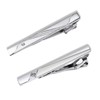 DHWEKU Pack of 2 Tie Clips for Men, Tie Clip,