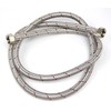 Pedicure Spa Chair Stainless Braided Hose (UPC) Hot or Cold
