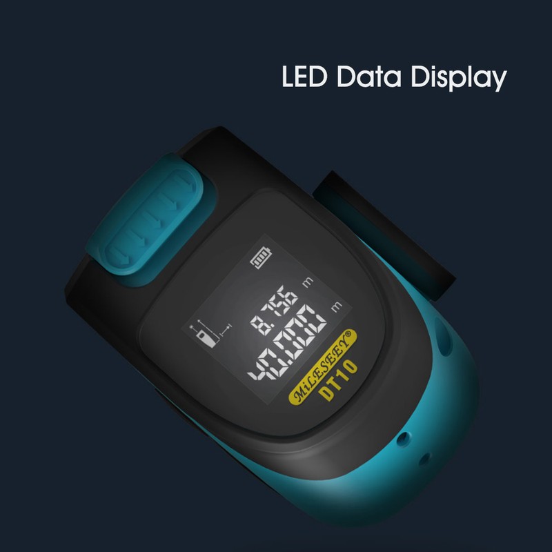 MiLESEEY La-ser Distance Measuring Tape Recharge Hand-held Range Finder Measurement