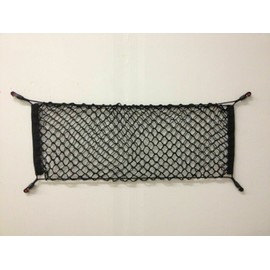 EACCESSORIES EA Rear Trunk Organizer Cargo Net for Infiniti Q70 2014-2017 – Envelope Style Cargo Net for SUV - Premium Mesh Elastic Car Trunk Organizer Vehicle Carrier Storage – Compatible with Q70