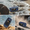 Emergency Weather Radio with IPX5 Waterproof Portable Bluetooth Speaker,USB-C Solar
