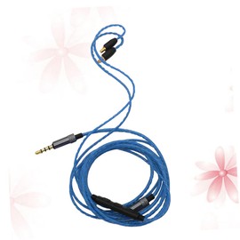 TEHAUX Upgrade Cable Control Earphone Line for ADC High Fidelity Headphone Upgrade Cable with Inline Microphone and Controls Compatible with Android iOS Devices