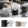 DIY Dropper Mold with Tree Stump Aromatherapy Candle Cup Gypsum