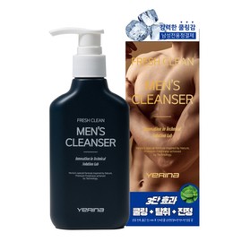 Yerina Cool Shower Men’s Cleanser, 1 pc / 예리나 쿨 샤워 남성 청결제, 1개