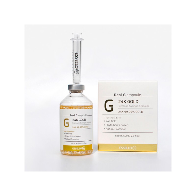 Essello B&C Syringe Ampoule 60ml Moisturizing Calming Ampoule Hyaluronic Ampoule