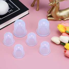 Excitsayno Excitsayno Silicone Cupping Therapy Set - Cupping Kit for Massage Therapy - Cellulite Remover Cupping Set - Anti Cellulite Cup Massager, Vacuum Suction Massage Cups for Cellulite Reduction