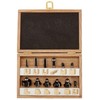 Timberline TRS-120 All Purpose 1/4-Inch Shank Router Bit Set, 12-Piece