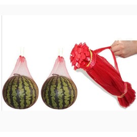 CUGBO 200pcs 15" Mesh Produce Bag Reusable Net Bag Nylon Toys Fruits Vegetables Drawstring Storage Poly Bags With Rope