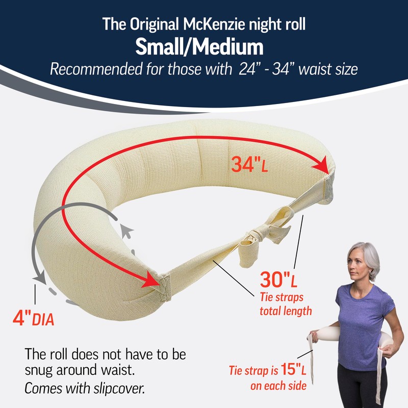 OPTP The Original McKenzie night roll — Low Back Pillow