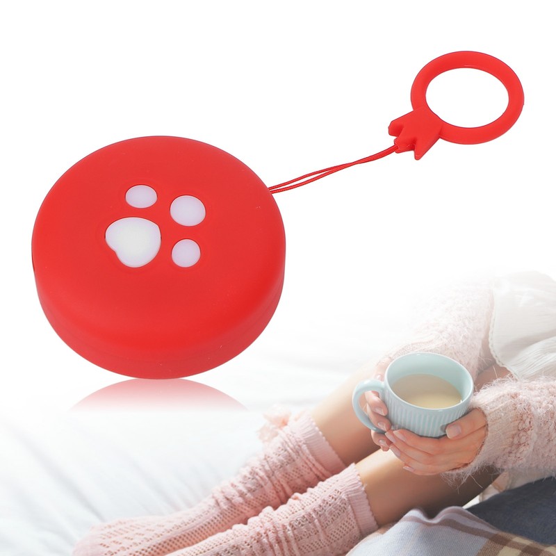 Electric Hand Warmer Men Women Cute Cat Paw Pattern Winter