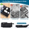 Cozary Suitcase Organiser Packing Cubes Compression Pack of 4 -