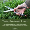 Jakoti Hand Shears (L30cm) with Handmade Leather Holster. One Handed