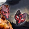 TENDYCOCO 2 Pieces Fox Japanese Kitsune Mask Fox Mask Japan