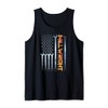 Millwright Tools Patriotic American Flag Millwrights Tank Top