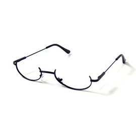 DOYOUCOTO DATE Glasses, Without Lens, No Degree, Frame Only, Under Glasses Frame, Half Frame, Cosplay, Maid, Gothic Lolita, Secretarial Type, Disguise, Fashionable Accessories, Halloween Costume