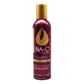 Shampoo Na C Plus Concentrado Crece El Cabello Rojo 325 Ml