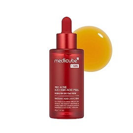 medicube Exfoliante De Enjuague Con Ácido Al 21%(Aha + Bha + Ácido Succínico) Suero Renovador De Enjuague, Ideal Para Piel Con Imperfecciones Y Propensa Al Acné, Cuidado De La Piel Coreano(1.41 Onzas