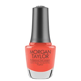 Morgan Taylor Nail Lacquer (Brights Have More Fun) Bright OrangeProfessional Lacquer, Vibrant, Chip-Resistant, Fast-Drying, Long-Lasting, High-Shine, Perfect for Manicures & Pedicure, 0.5 ounce.