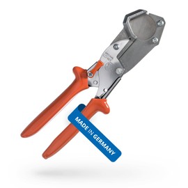 Original LÖWE Pro Hose Shears 5.504 with Triangular Blade for Industrial & Craft Applications | Sharp and handy shears for precise cutting of pipes, hoses & fuel lines | Made in Germany