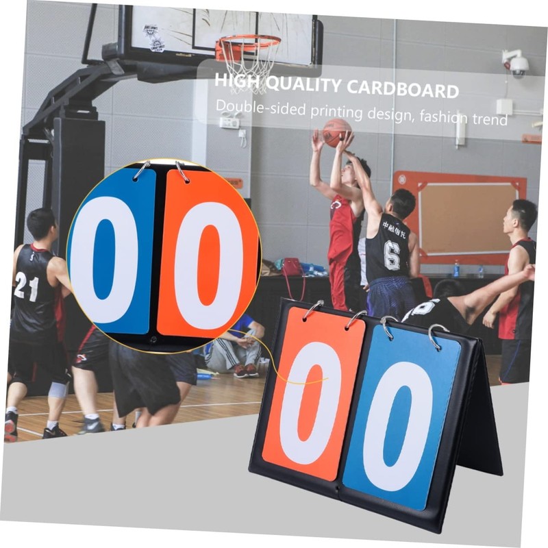 Mipcase Match Scoreboard Flip Scoreboard for Basketball and Sports Durable