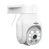 Hiseeu 360° Security Camera Outdoor with Color Night Vision,5MP POE
