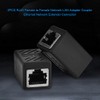 Cuifati Acoplador Ethernet RJ45, Adaptador Extensor de Cable Ethernet, Conector