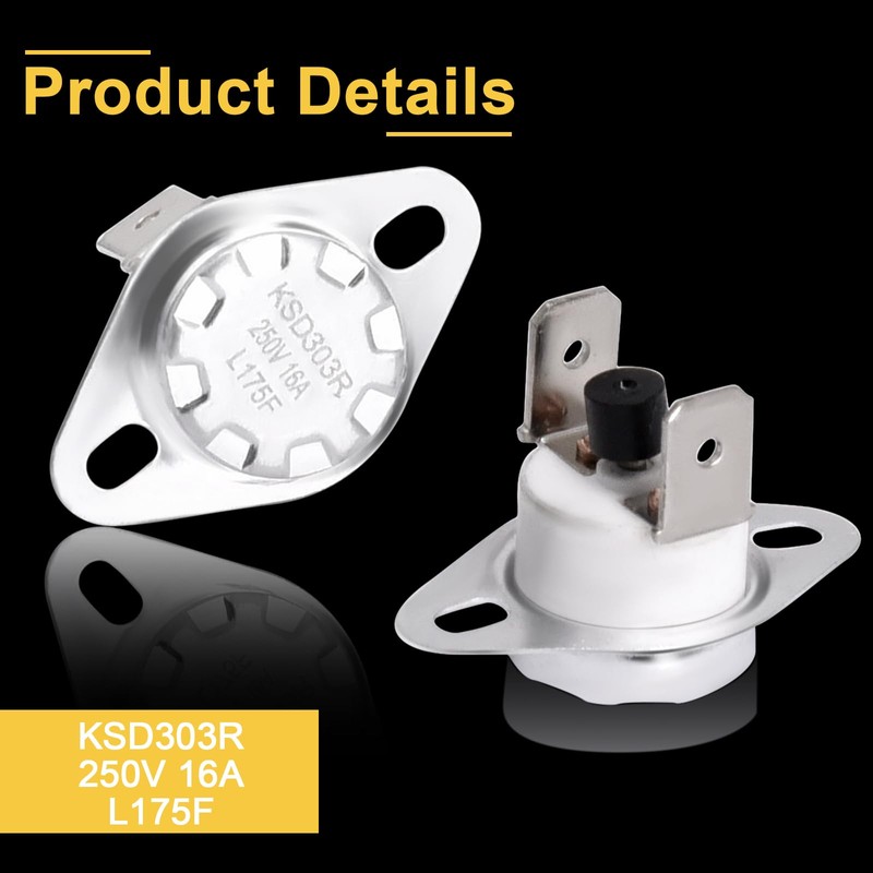 Adviace SRV230-1960 High Limit Switch for Heatilator Eco-Choice PS35 PS50