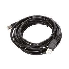 iMBAPrice 10 Feet USB 2.0 Printer and Scanner Cable for HP Deskjet 1000 2510 2540 3510 3520, Envy 4500, Officejet 8600, PhotoSmart 6520 7520 - Black