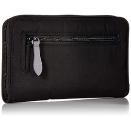 Vera Bradley Women's Midtown Snaptab Wallet With RFID Protection, Black, One Size