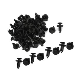 Partuto 9mm Hole Dia Rivets Fastener Push Pin Clips 50PCS Replacement