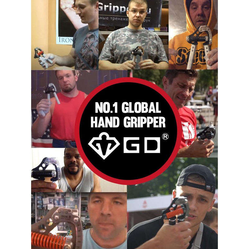 GD IRON GRIP EXT 90 Hand Grip Strengthener (25~90kg) Grip
