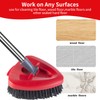 Gelapa Spin Mop Scrub Brush, Spin Mop Head Refill Compatible