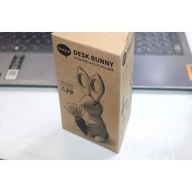 Qualy Desk Bunny Scissors 72.5x138.5x88 White