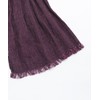 Dal Dahl Baltic Linen Shawl Scarf_Big Purple
